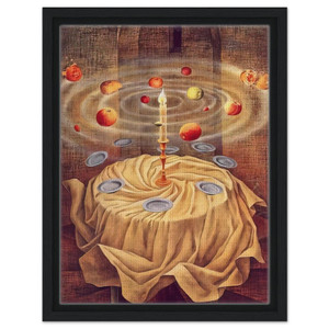 Remedios Varo  STILL LIFE RESLICITANDO 1963 Framed Canvas