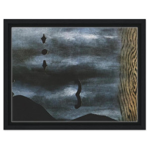 Rene Magritte  THE LINING OF SLEEP 1928 Framed Canvas