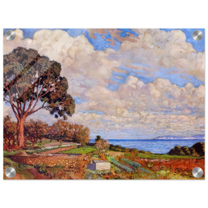 Theo van Rysselberghe  LARGE TREE NEAR THE SEA 1919 Acrylic Print
