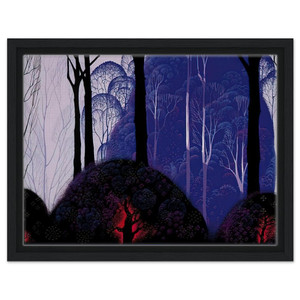 Eyvind Earle  Purple Eucalyptus Framed Canvas