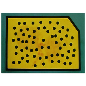 Salvador Dali RANDOMDOT CORRELOGRAM THE GOLDEN FLEECE Art Print