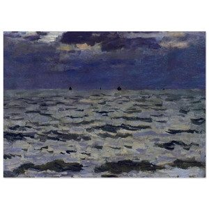 claude monet  Seascape N2 Fine Art Poster / Art Print