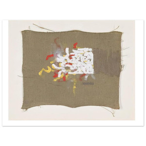 Robert Ryman  Untitled 36 Aluminum Print