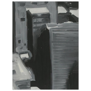 Gerhard Richter  TOWNSCAPE 1968 Aluminum Print