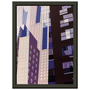 Charles Sheeler  Windows  1952 Premium Metal Framed Art Print / Poster