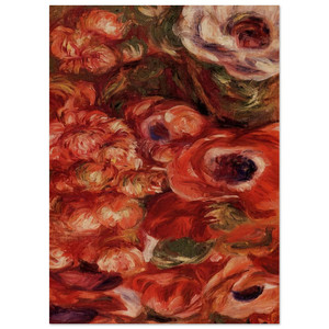 PierreAuguste Renoir  Anemonies Fine Art Poster / Art Print