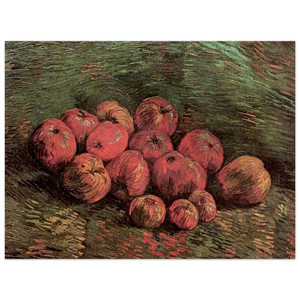 Vincent van Gogh  Still Life with Apples N2 Aluminum Print