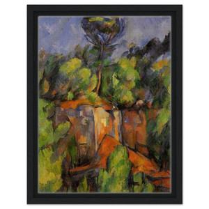 Paul Cezanne  Bibemus Quarry Framed Canvas