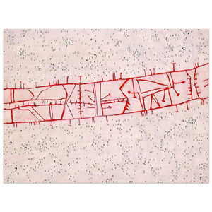 Gene Davis  Bridge  1952 Wood Print