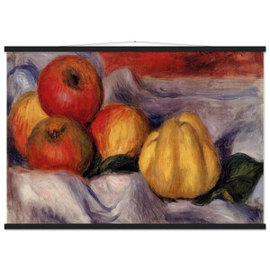 Renoir Still Life with Apples N1 Matte Poster with Hanger