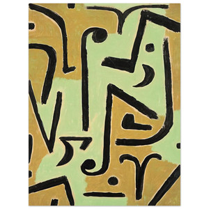Paul Klee  HALME 1940 Aluminum Print