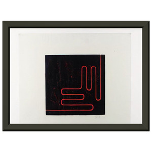 Donald Judd  Untitled Print  1978 Premium Metal Framed Art Print / Poster