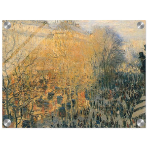 claude monet  Boulevard of Capucines Acrylic Print