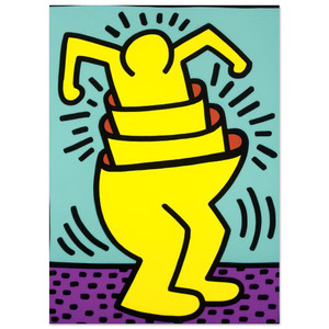 Keith Haring  UNTITLED 1989 N2 Fine Art Poster / Art Print