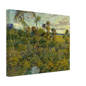 Vincent van Gogh  Sunset at Montmajour Canvas