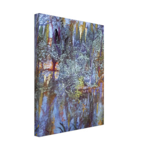 Salvador Dali  THE LAKE AT VILABERTRAN Canvas