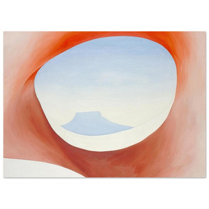 Georgia OKeeffe  Pedernal  From the Ranch I Fine Art Poster / Art Print