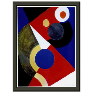 Sonia Delaunay  RHYTHM COLOUR 2 Premium Metal Framed Art Print / Poster