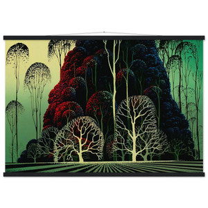 Eyvind Earle  Eucalyptus Forest Museum-Quality Matte Paper Poster with Hanger