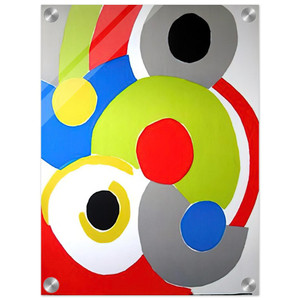 Sonia Delaunay  COMPOSITION 1 N2 Acrylic Print