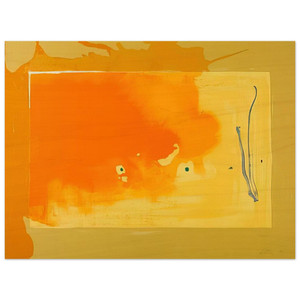 Helen Frankenthaler  Bilbao  1998 Wood Print