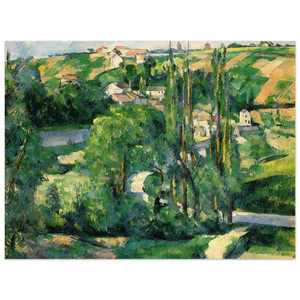 Paul Cezanne  Cote du Galet at Pontoise Aluminum Print