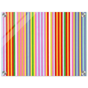 Gene Davis  Powwow  1969 Acrylic Print