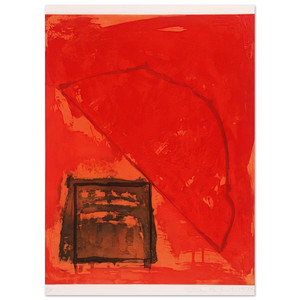 John Hoyland  Trace  1979 Fine Art Poster / Art Print