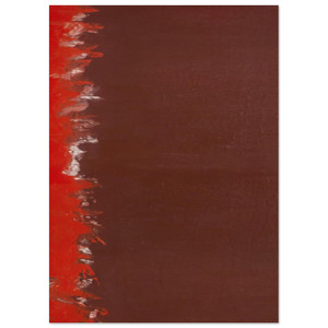 Barnett Newman  Untitled 3 N1 Fine Art Poster / Art Print