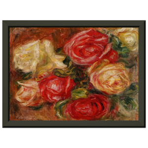 PierreAuguste Renoir BOUQUET OF FLOWERS N5 Metal Framed Art Print Poster