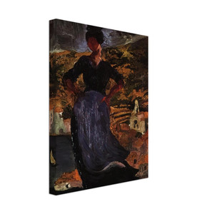 Salvador Dali  PORTRAIT OF HORTENSIA Canvas