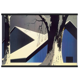 Eyvind Earle  Winter Quiet Museum-Quality Matte Paper Poster with Hanger