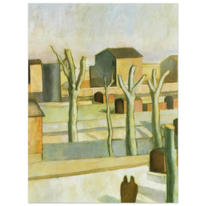 Salvador Dali  THE STATION AT FIGUERAS Aluminum Print