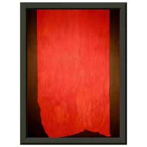 Barnett Newman  Achilles Premium Metal Framed Art Print / Poster