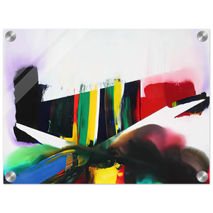 Paul Jenkins  Phenomena Cave of the Prism Winds Year  1986 Acrylic Print