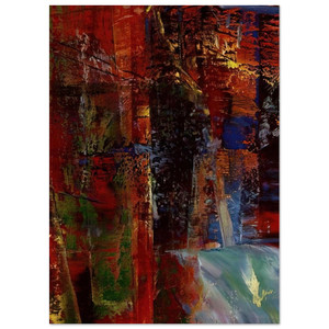 Gerhard Richter  DARK Fine Art Poster / Art Print