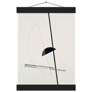 Laszlo MoholyNagy  Construction Museum-Quality Matte Paper Poster with Hanger