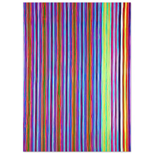 Gene Davis  Gothic Jab  1968 Fine Art Poster / Art Print