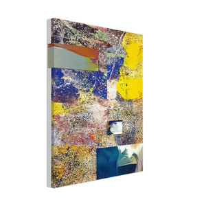 Sam Gilliam  Remembering Girls Ajar Canvas