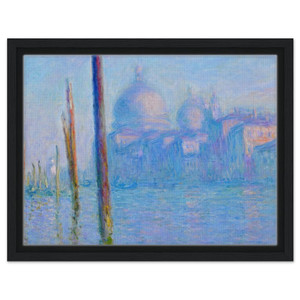 claude monet  The Grand Canal Venice Framed Canvas