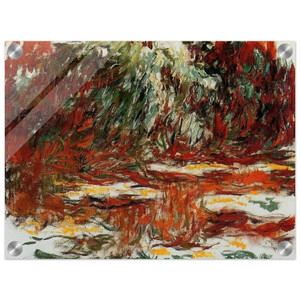 claude monet  Water Lily Pond Acrylic Print