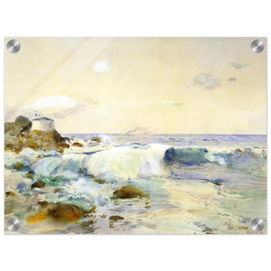 Childe Hassam  On the Brittany Coast Acrylic Print
