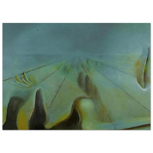 Salvador Dali Enigma Unfinished Gala Fine Art Poster / Art Print