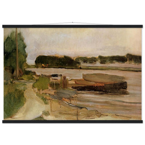 Piet Mondrian  At the Amstel Sun Museum-Quality Matte Paper Poster with Hanger