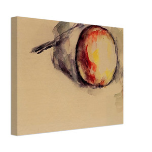 Paul Cezanne  Study of an Apple Canvas