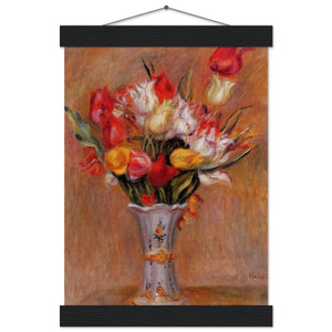 PierreAuguste Renoir  TULIPS N2 Museum-Quality Matte Paper Poster with Hanger