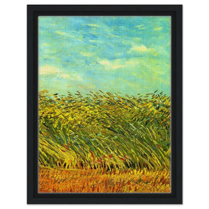 Vincent van Gogh  Wheat Field with a Lark Framed Canvas