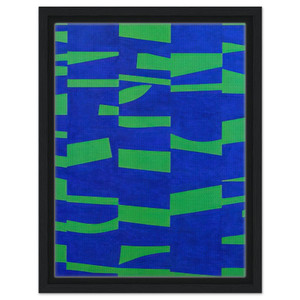 Ellsworth Kelly  The Meschers Framed Canvas