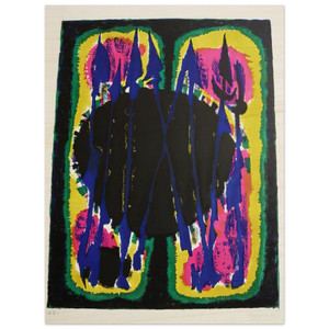 Alfred Manessier  La Mise au tombeau  1949 Wood Print