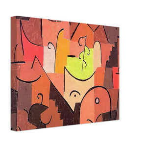 Paul Klee  STAGE LANDSCAPE 1922 Canvas